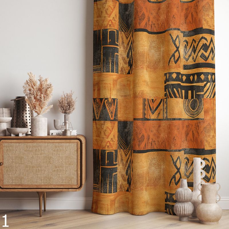 Tribal Print Curtains