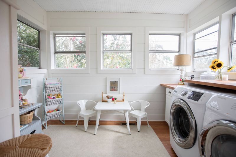 Relaxing Laundry Room