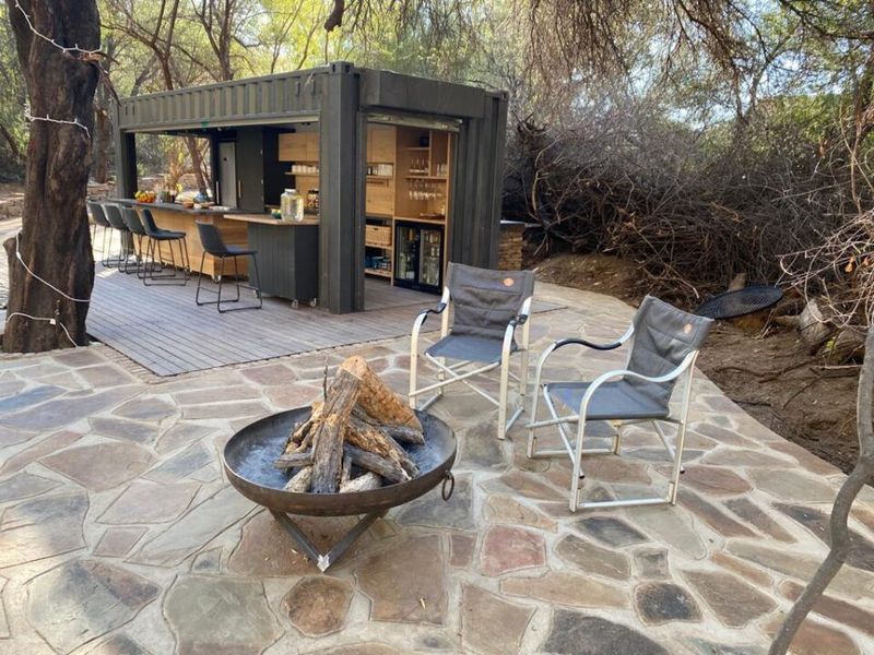 Converted Shipping Container BBQ Kitchen