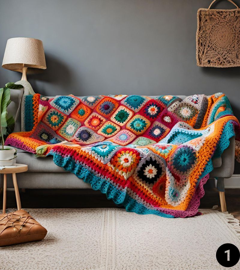Hand-Crocheted Afghans