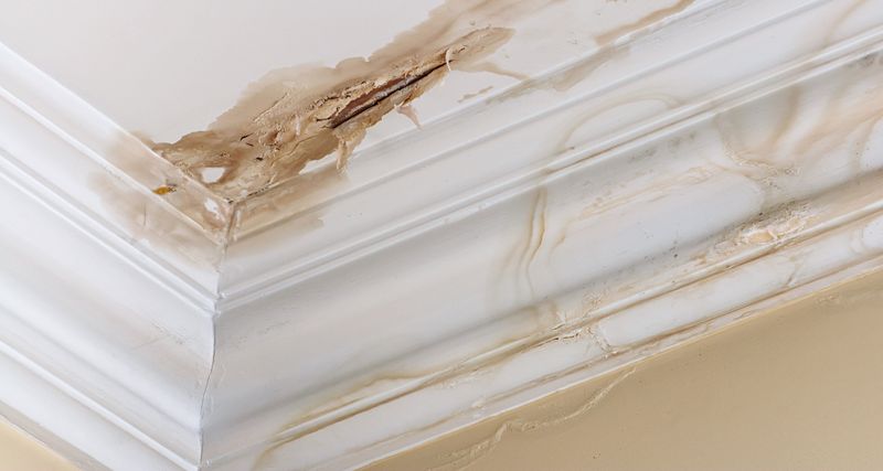 Water Stains On Ceilings Or Walls