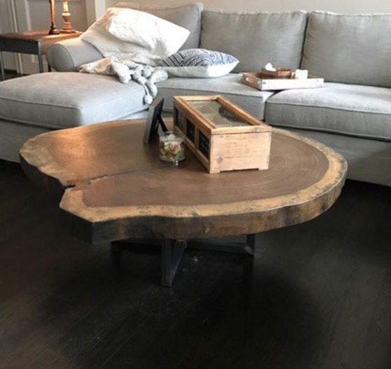 Raw Edge Wood Tables