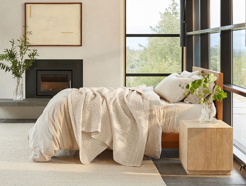 Neutral-Toned Bedding
