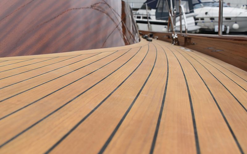 Sleek Wood Decking