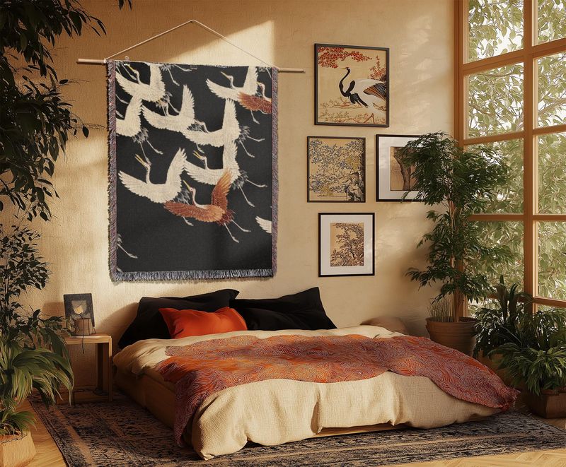 Faded Tapestry Wall Hanging