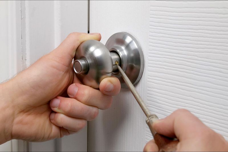 Loose doorknobs