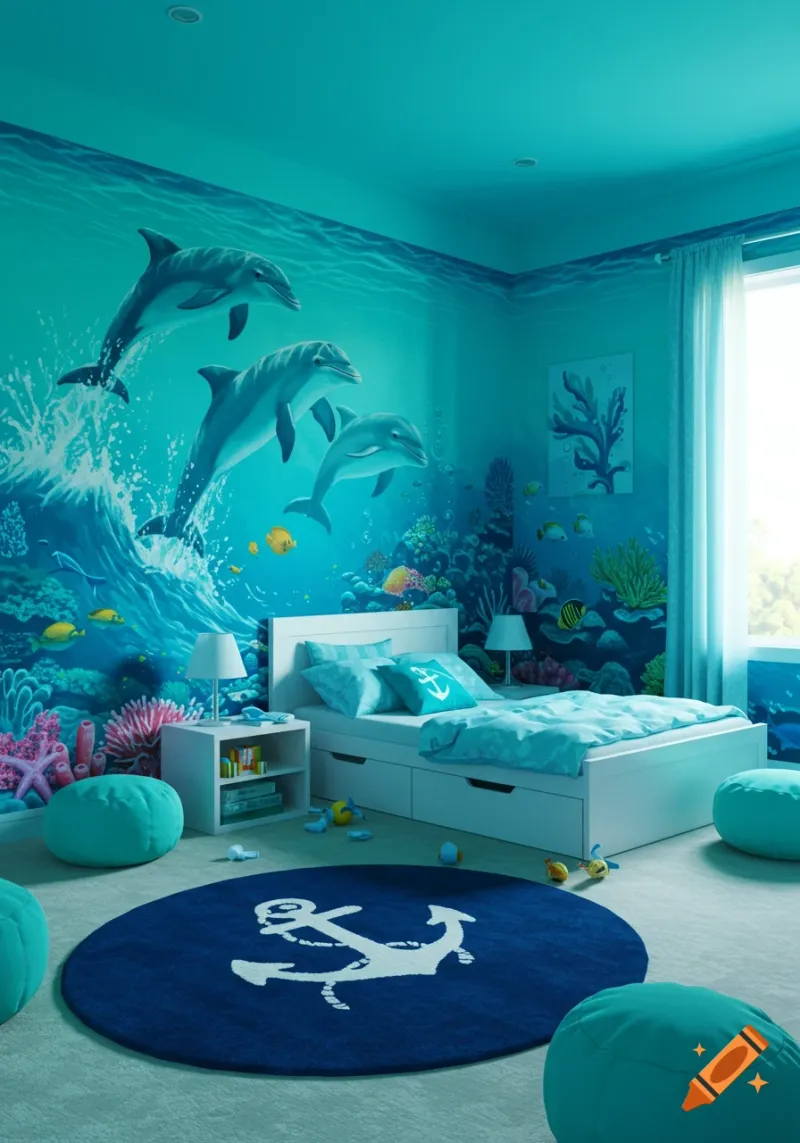 Kids' Ocean Adventure Room