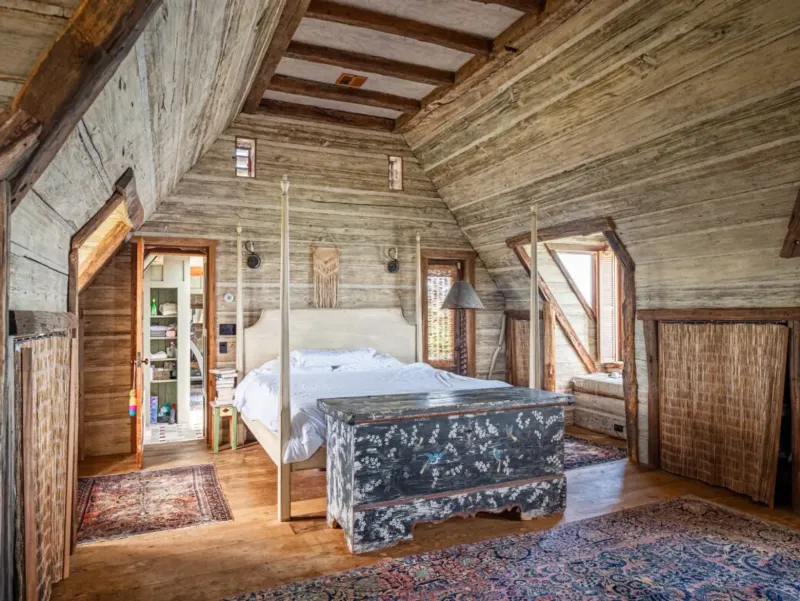Rustic Attic Bedroom