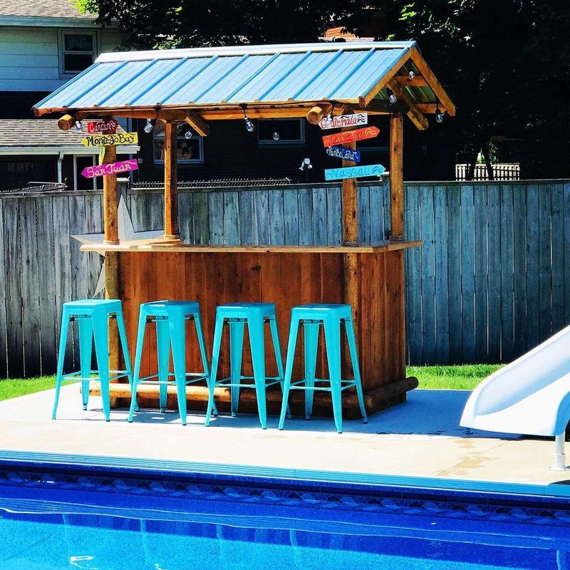 Poolside Tiki Bar Escape