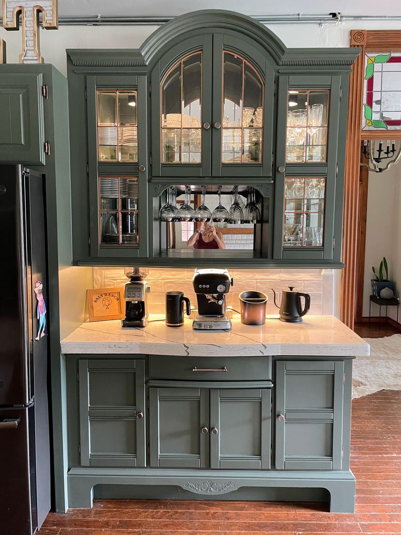 Converted China Cabinet