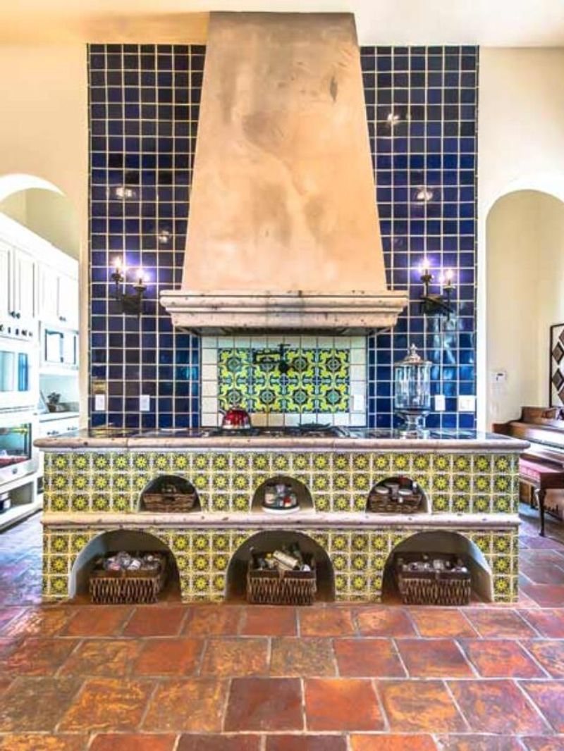 Mediterranean Tile Backsplash