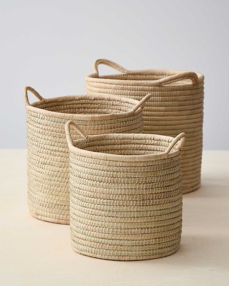 Oversized Woven Baskets