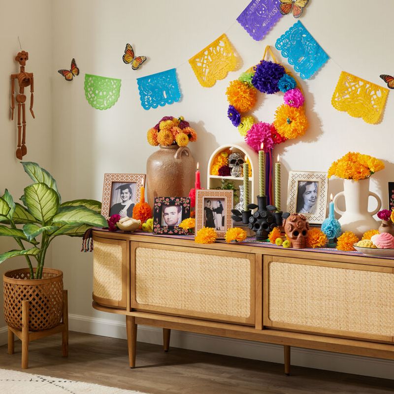 Papel Picado Banner Decorations