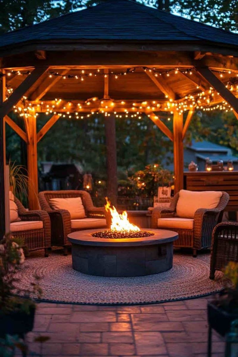 Add a Fire Pit Nearby for Cooler Nights