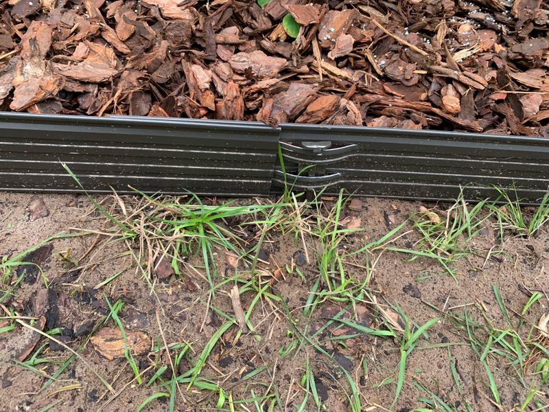 Warped Plastic Garden Edging That Won't Lay Flat