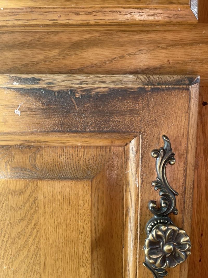 Intricate carved wood pulls