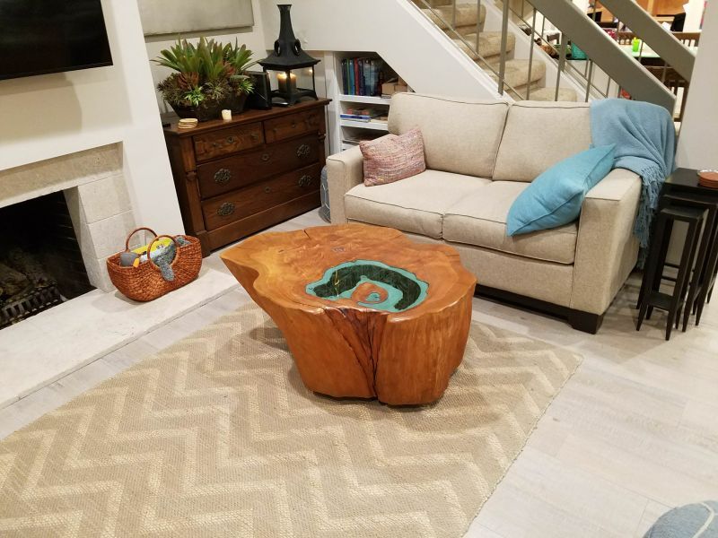 Weathered Wood Coffee Table