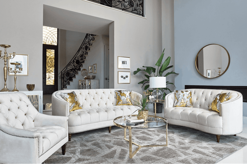 Incorporate Metallic Accents