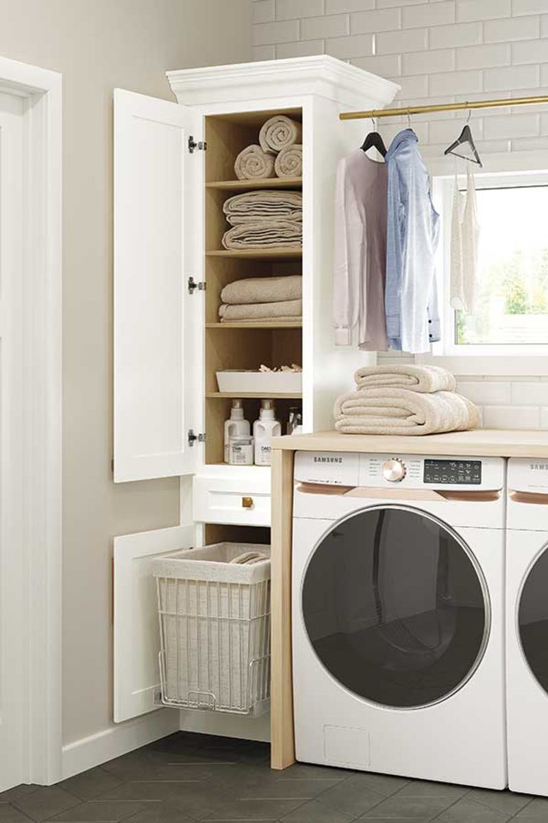 Slim Laundry Hamper