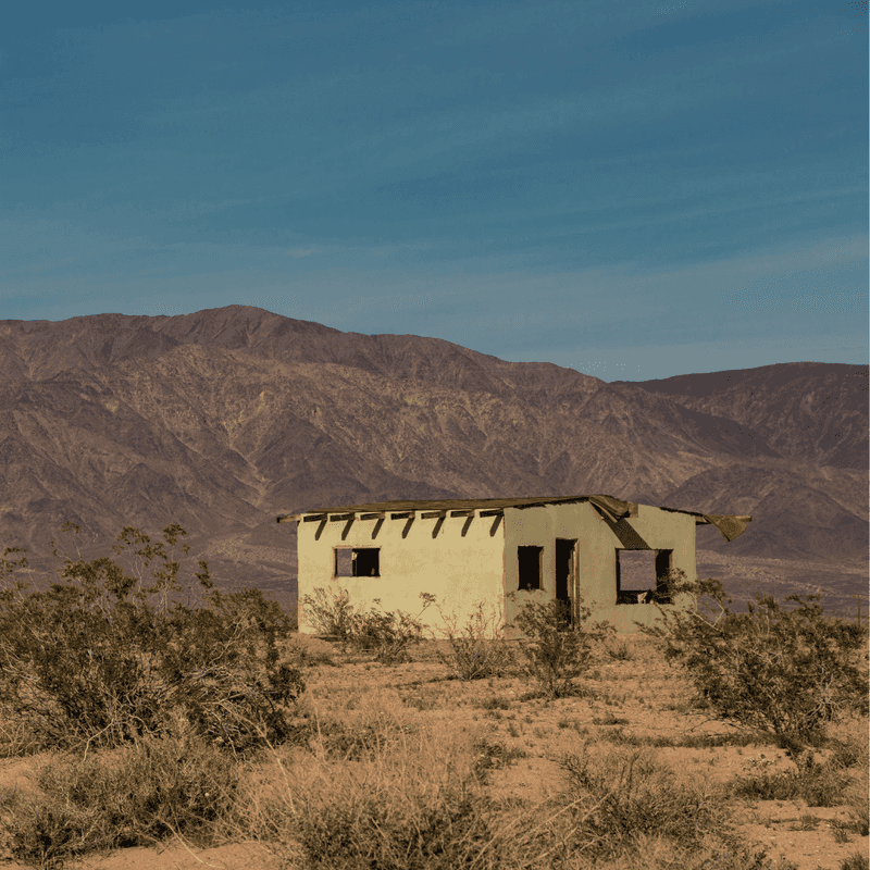 Arizona Desert Shells with No Water Access