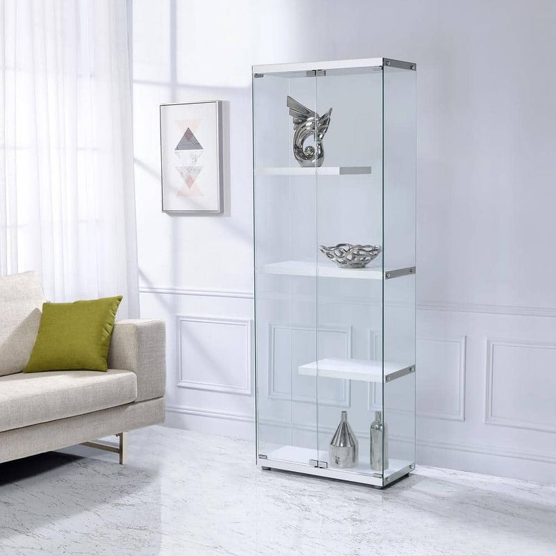 Transparent Furniture With Silver Details