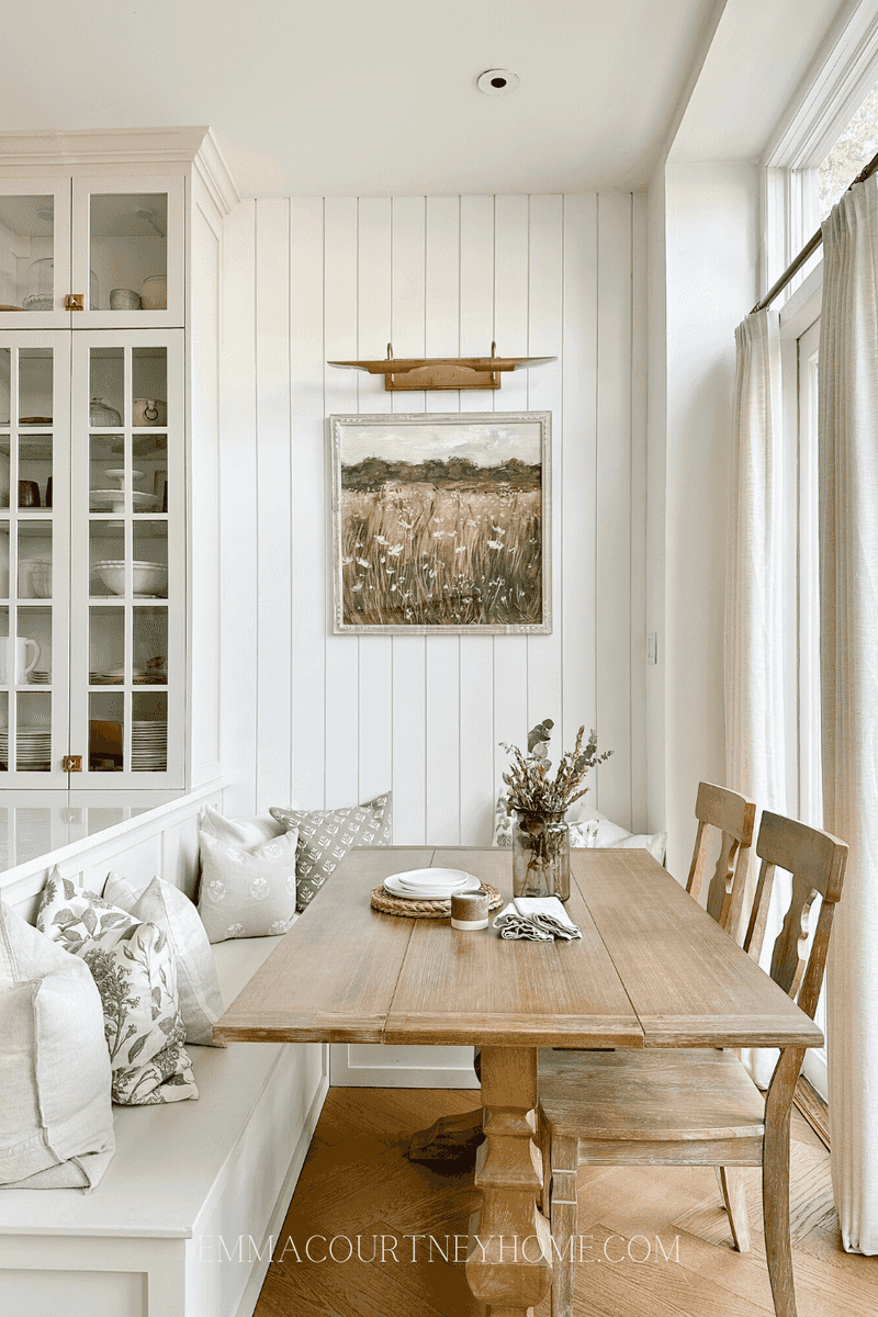 White Painted Shiplap