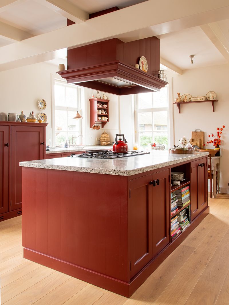 Rustic Red Warmth