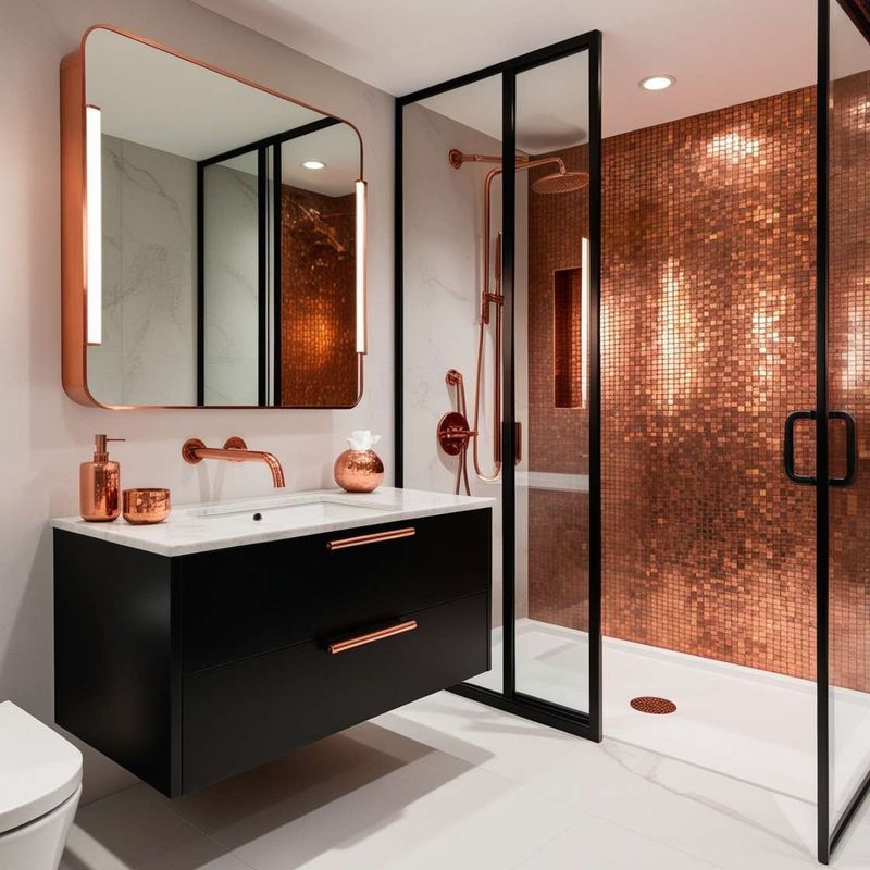 Copper Metallic Accents