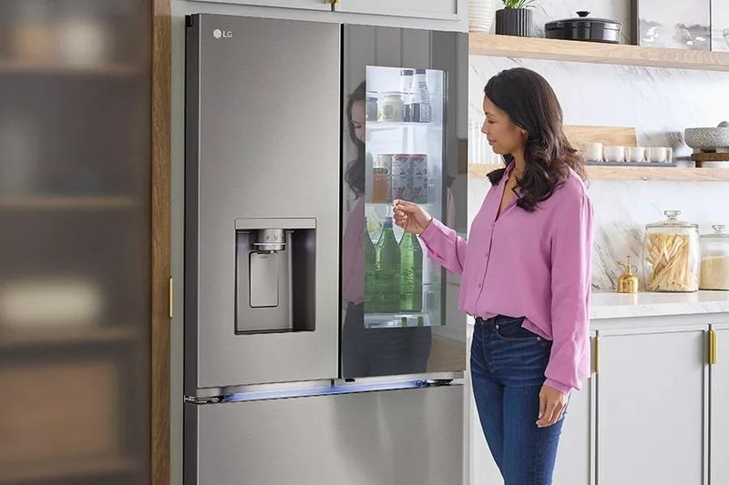 Transparent Refrigerator Doors