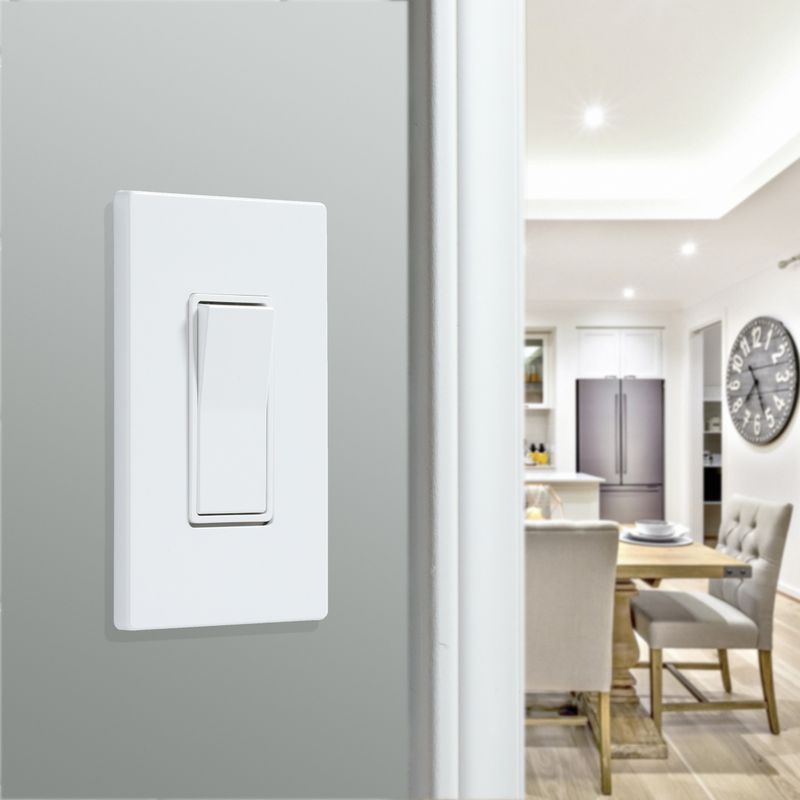 Rocker Light Switches For One-Touch Illumination
