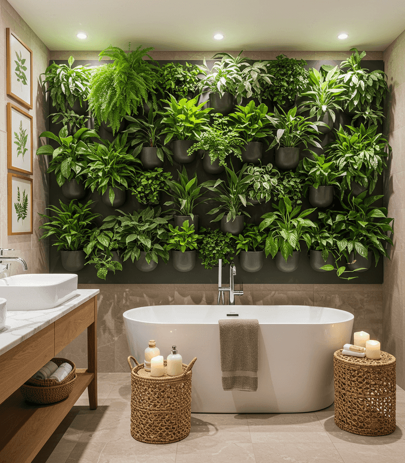 Living Plant Walls That Purify