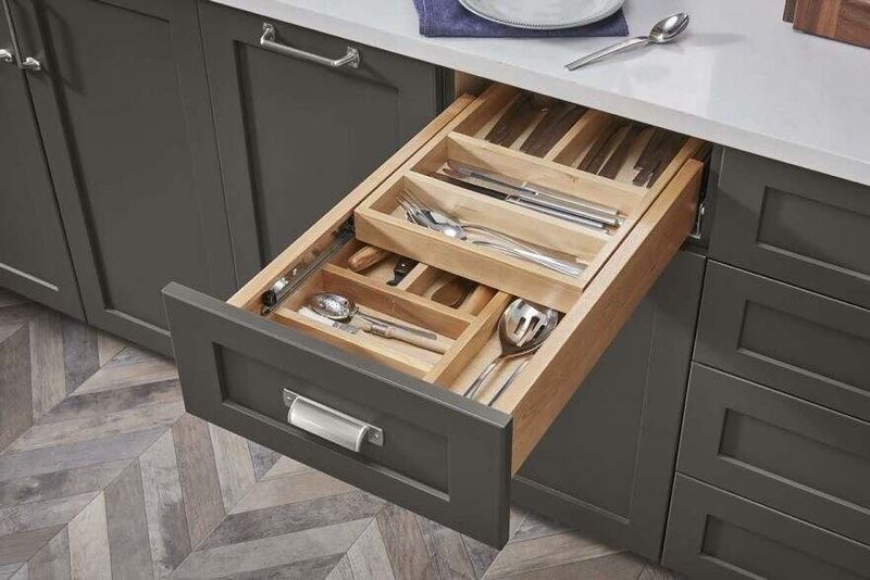Double-Tier Cutlery Drawer