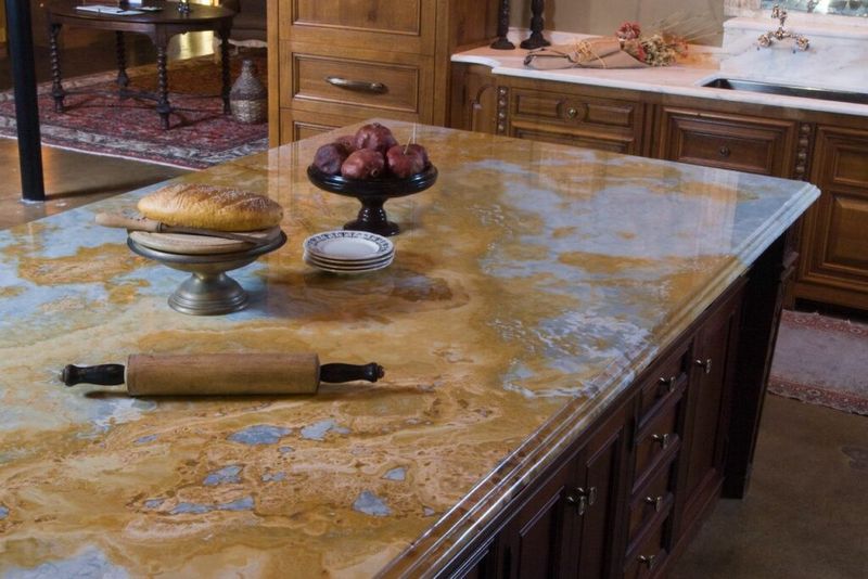 Copper-Flecked Granite