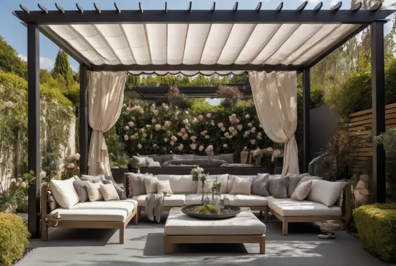 Pergolas With Canvas Covers