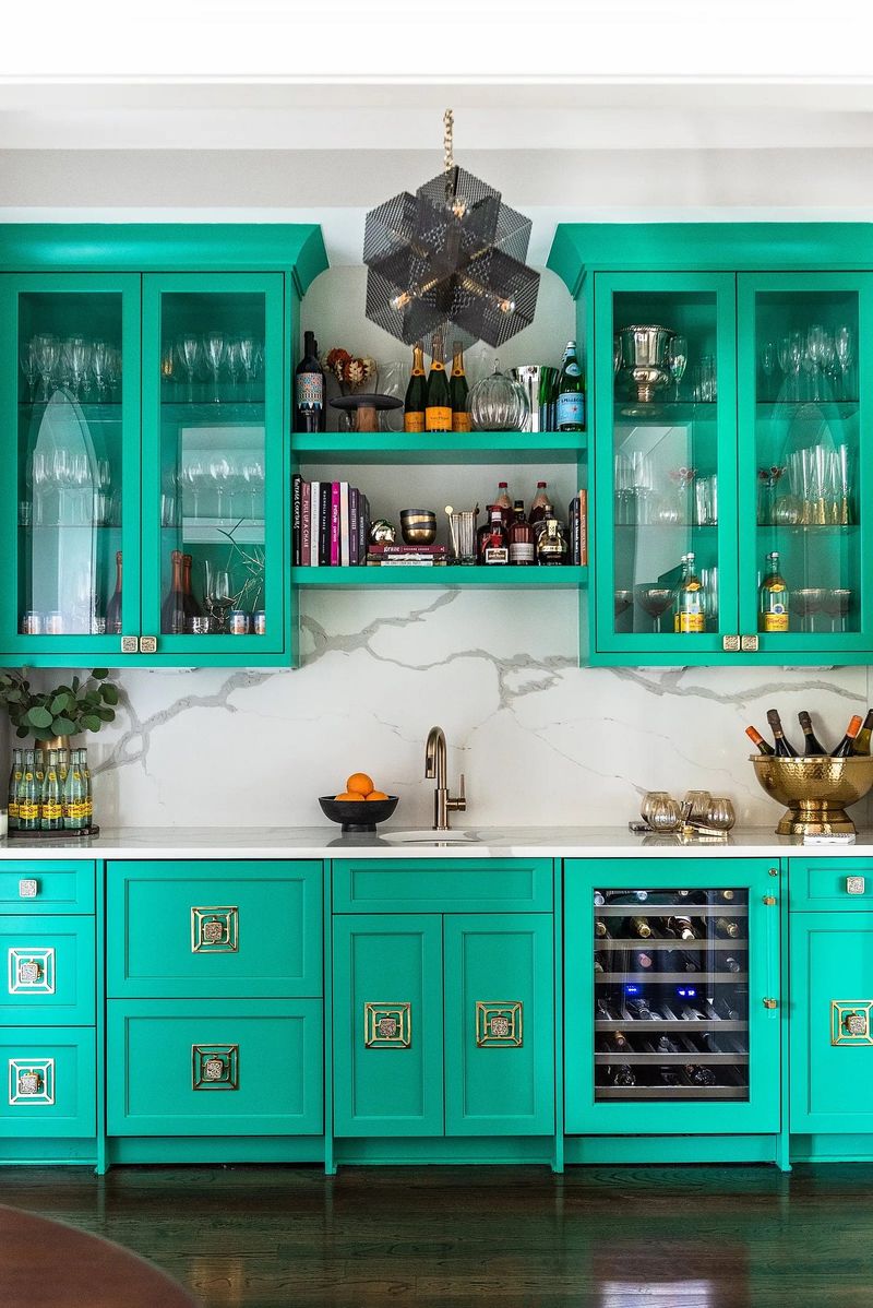 Maximalist Bold Kitchen