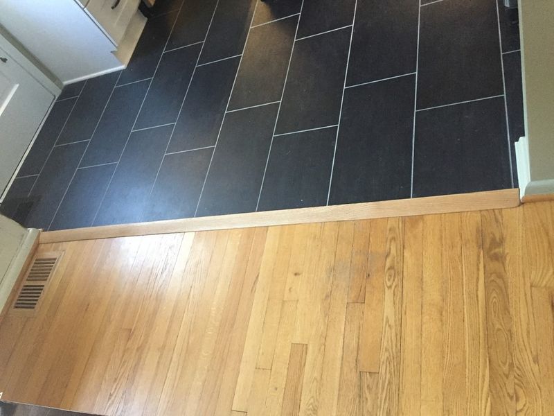 Mismatched Flooring Transitions