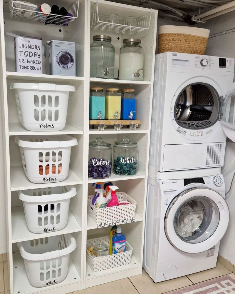 Create Cubbies For Sorting