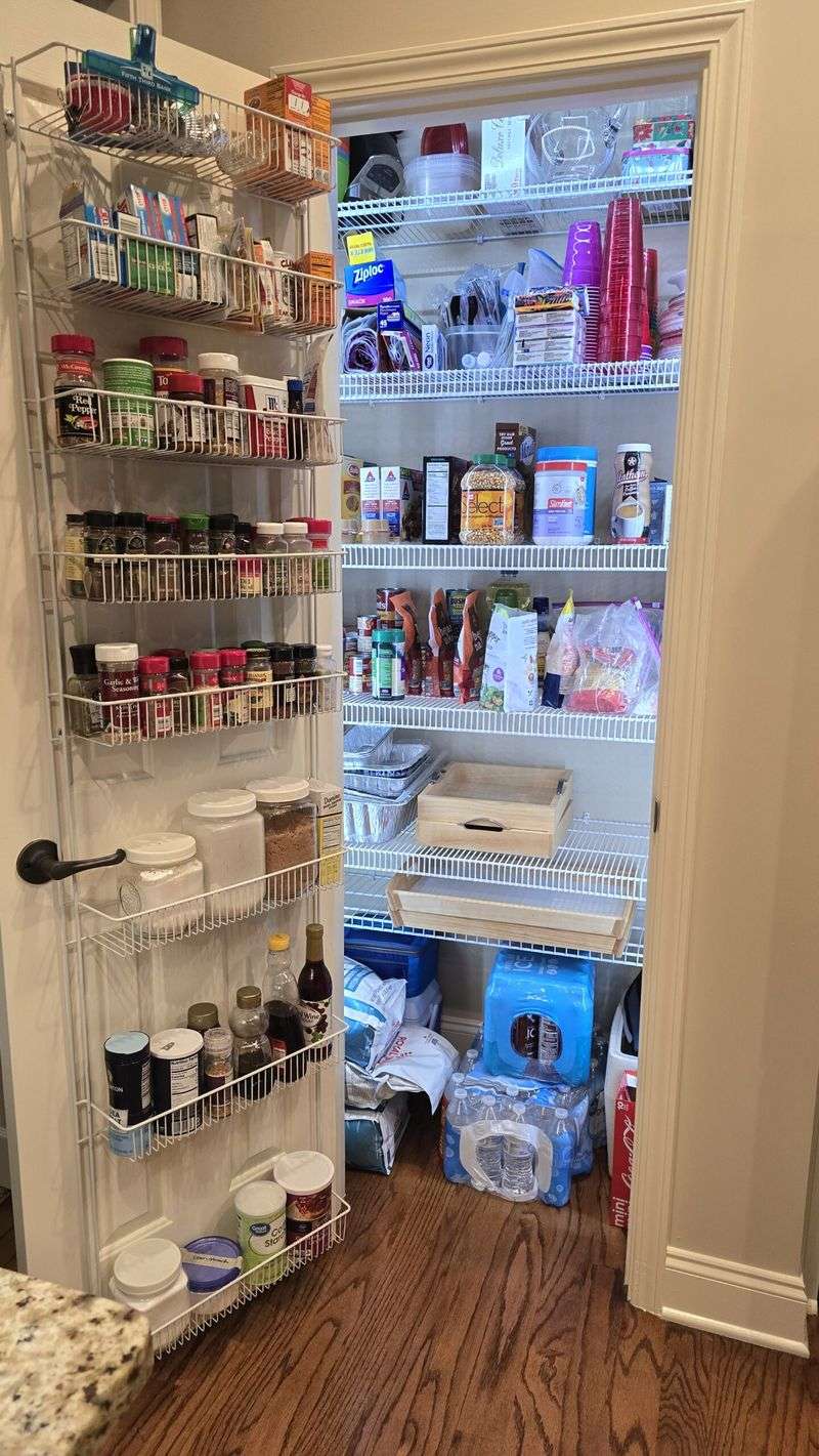 Add lighting inside the shelves