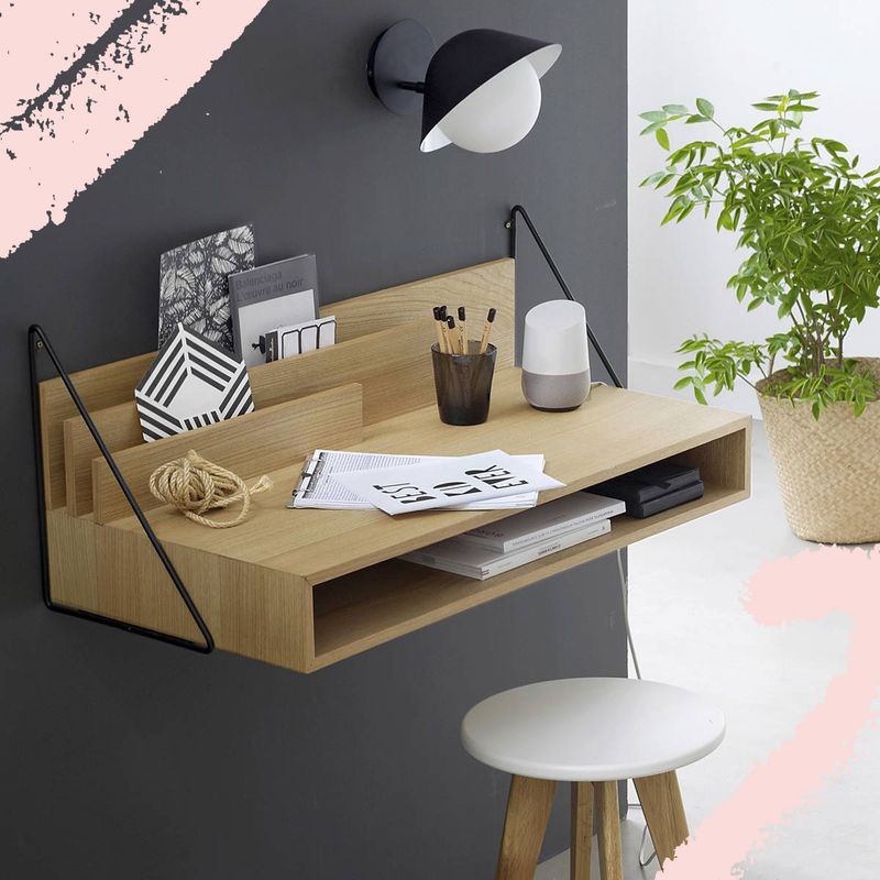 Folding Desk With Wall Mount