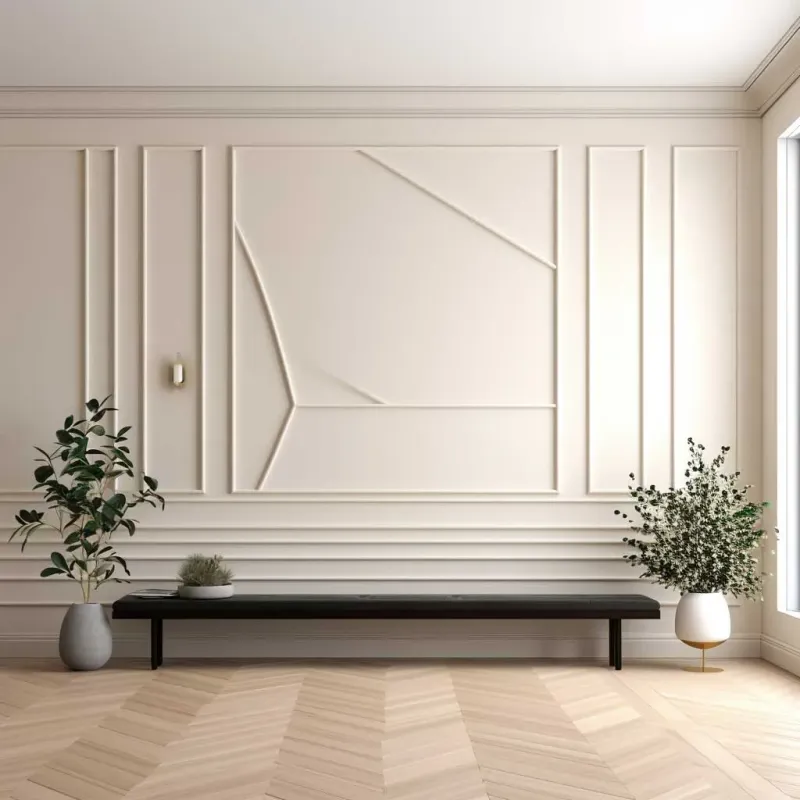 Wainscoting Creates Architectural Detail