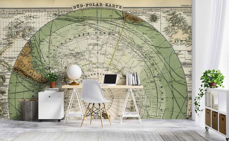 Vintage Classroom Maps