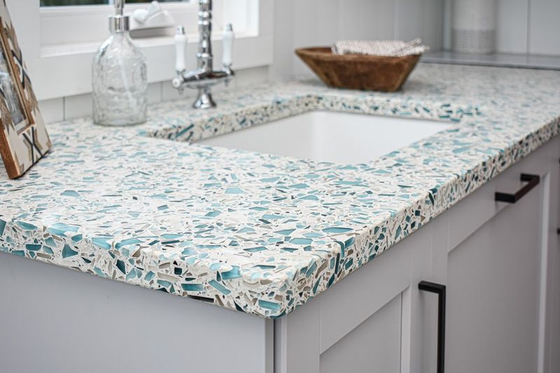 Recycled Glass Countertops