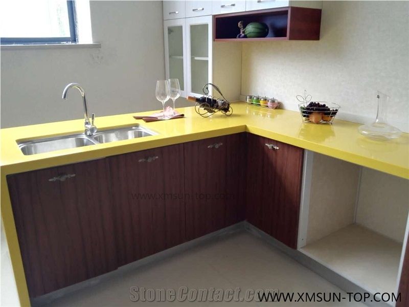 Pale Yellow Solid Surface