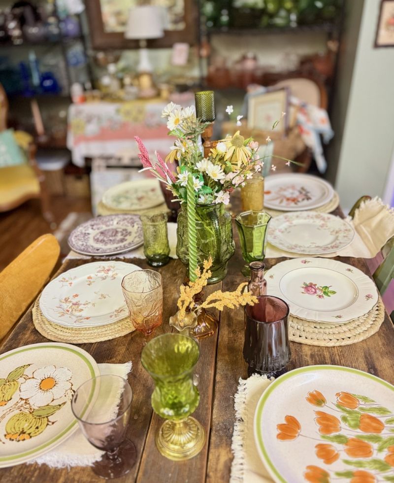 Mismatched China Collections