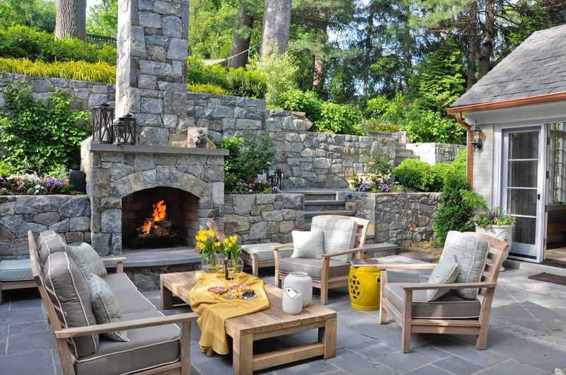 Outdoor Fireplace