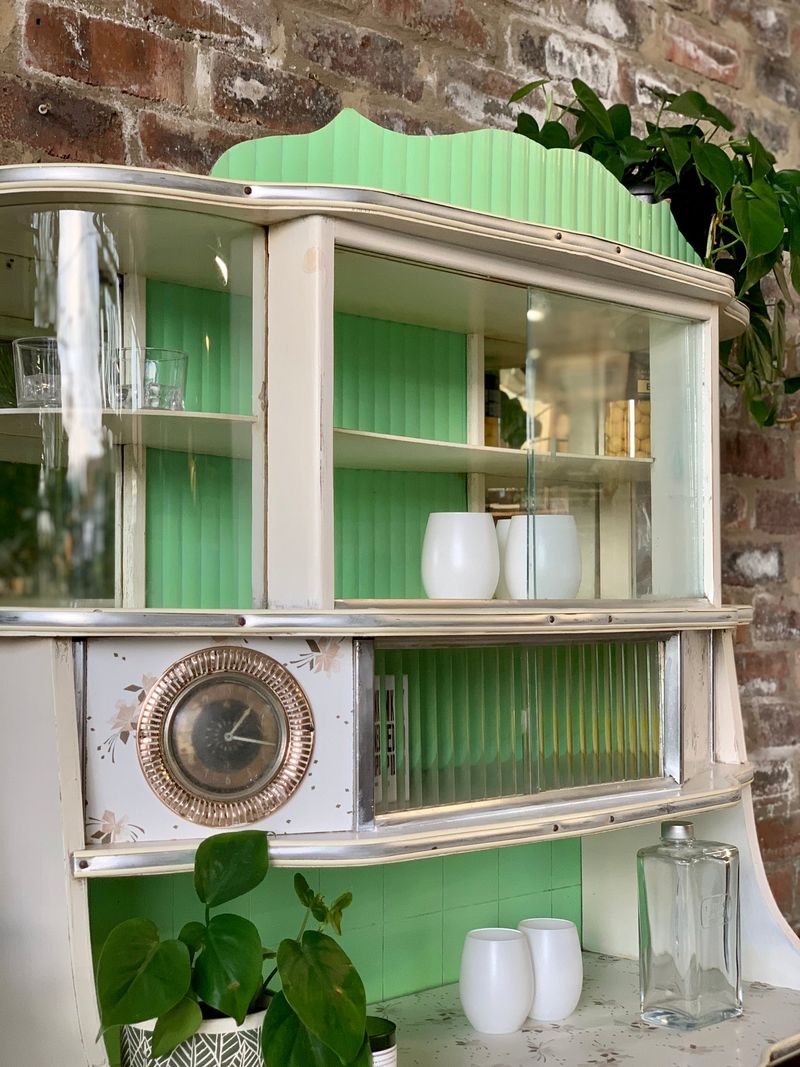 Sliding cabinet doors instead of hinged ones