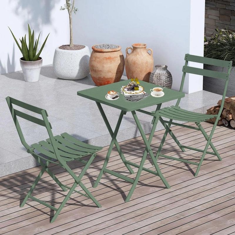 Folding Bistro Sets Offer Flexibility