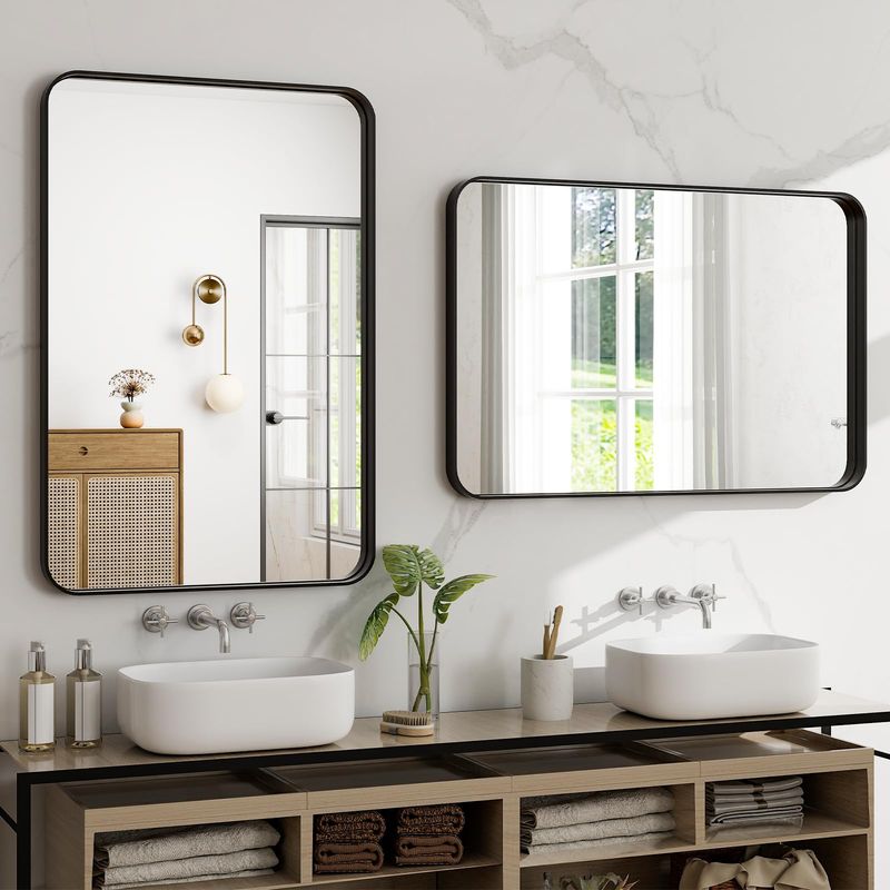 Mirror Magic With Black Frames That Pop