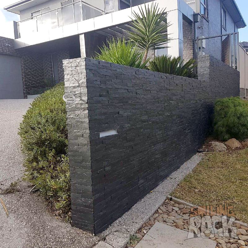 Slate Vertical Statement Wall