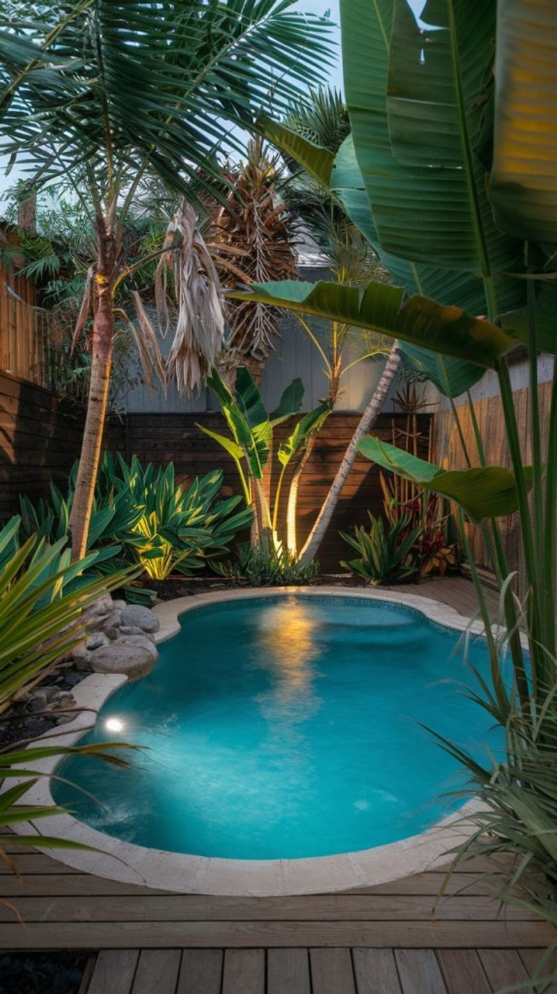 Lush Tropical Borders